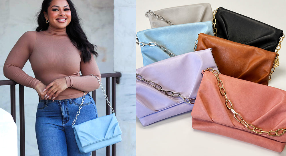 K Carroll Lucy Collection accessories deal banner showing 50 percent off